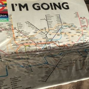 SOLD! I’m going underground London T shirt size M